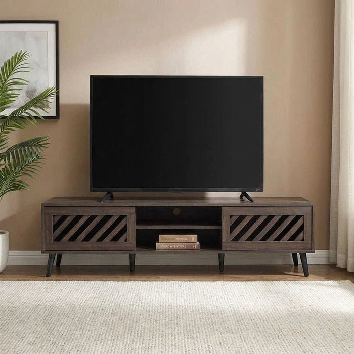 Jax TV Unit-Up to 75 Inches-Walnut-With 2-Year Warranty