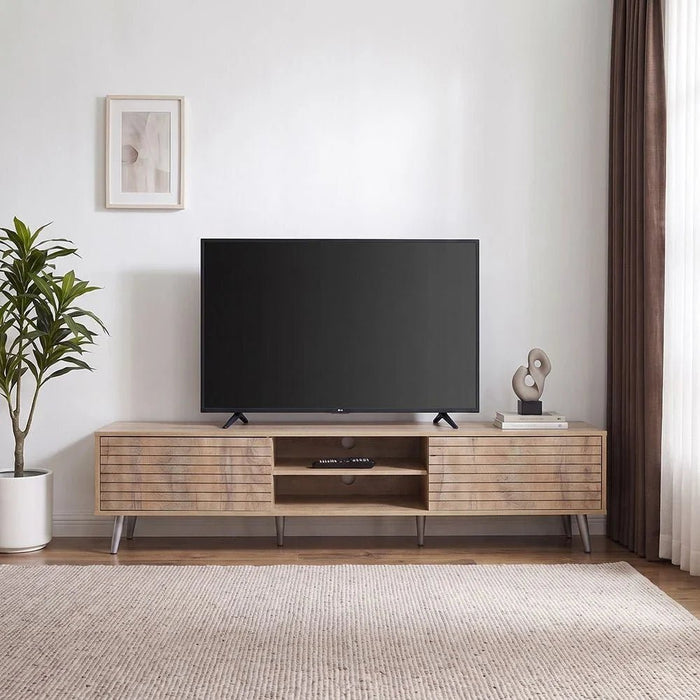 Como TV Unit-Up to 80 Inches-Sonoma Oak-With 2-Year Warranty