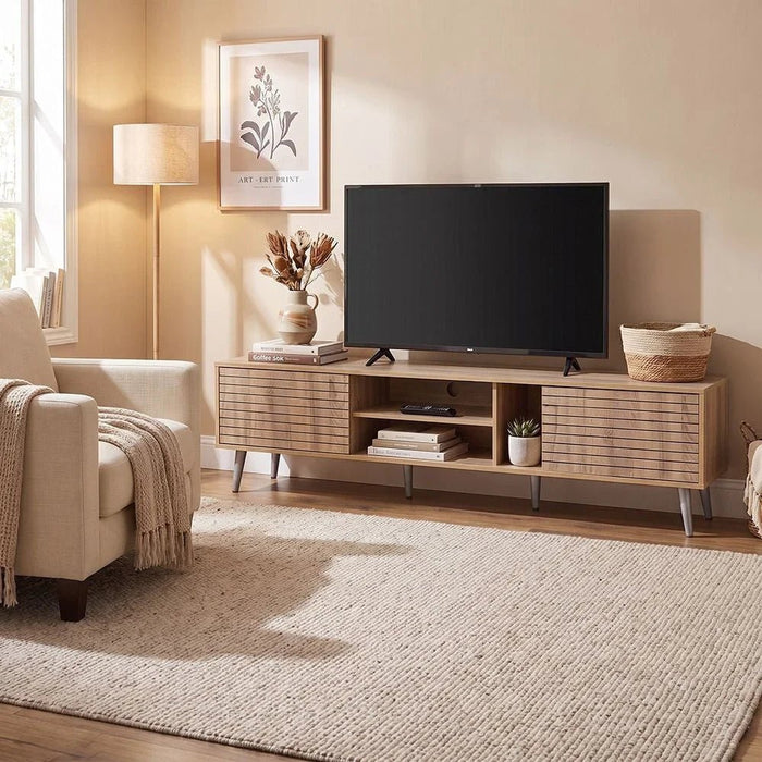 Como TV Unit-Up to 80 Inches-Sonoma Oak-With 2-Year Warranty