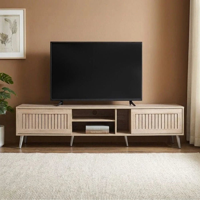 Alfa Large TV Unit-Up to 80 Inches-Sonoma Oak-With 2-Year Warranty