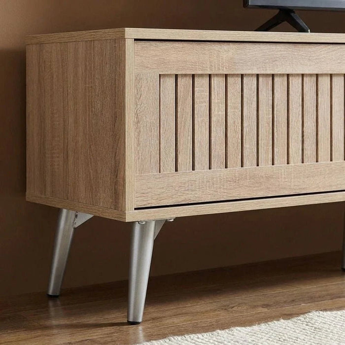 Alfa Large TV Unit-Up to 80 Inches-Sonoma Oak-With 2-Year Warranty