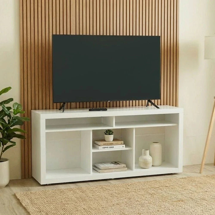 Zoyi TV Unit-Up to 55 Inches-White-With 2-Year Warranty