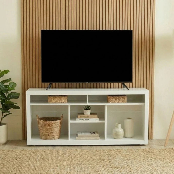 Zoyi TV Unit-Up to 55 Inches-White-With 2-Year Warranty