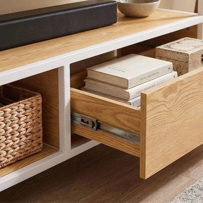 Donald TV Unit-Light Oak