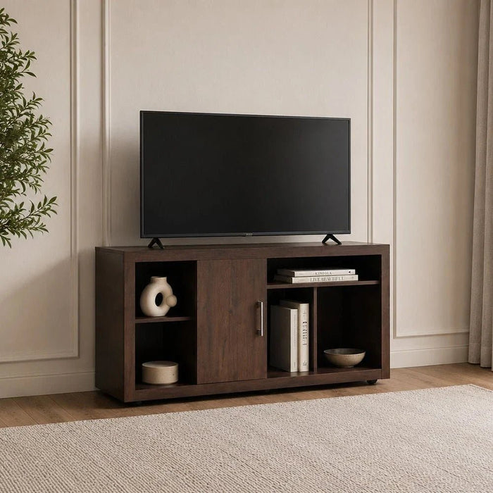Denver TV Unit-Up to 55 Inches-Rustic Brown-With 2-Year Warranty