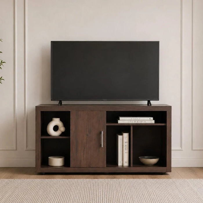 Denver TV Unit-Up to 55 Inches-Rustic Brown-With 2-Year Warranty