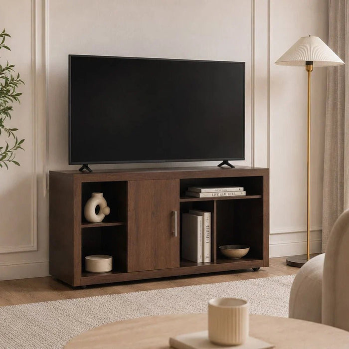Denver TV Unit-Up to 55 Inches-Rustic Brown-With 2-Year Warranty
