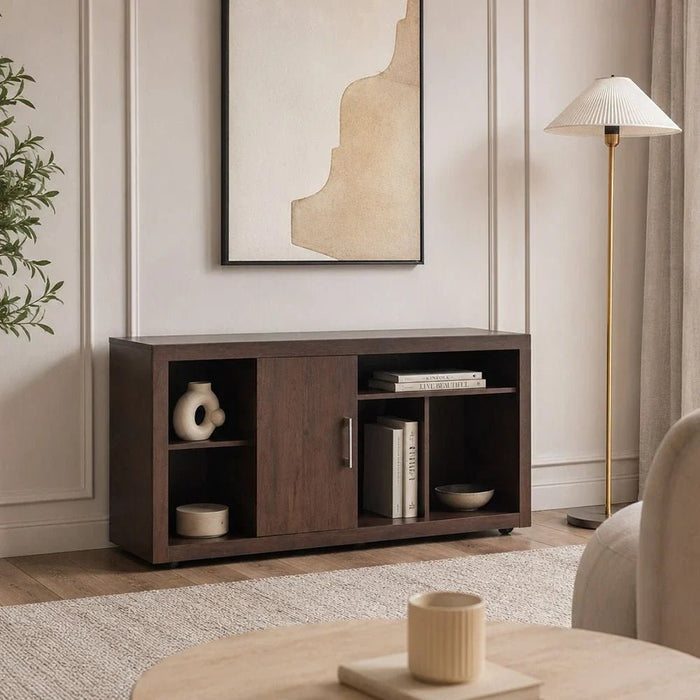Denver TV Unit-Up to 55 Inches-Rustic Brown-With 2-Year Warranty