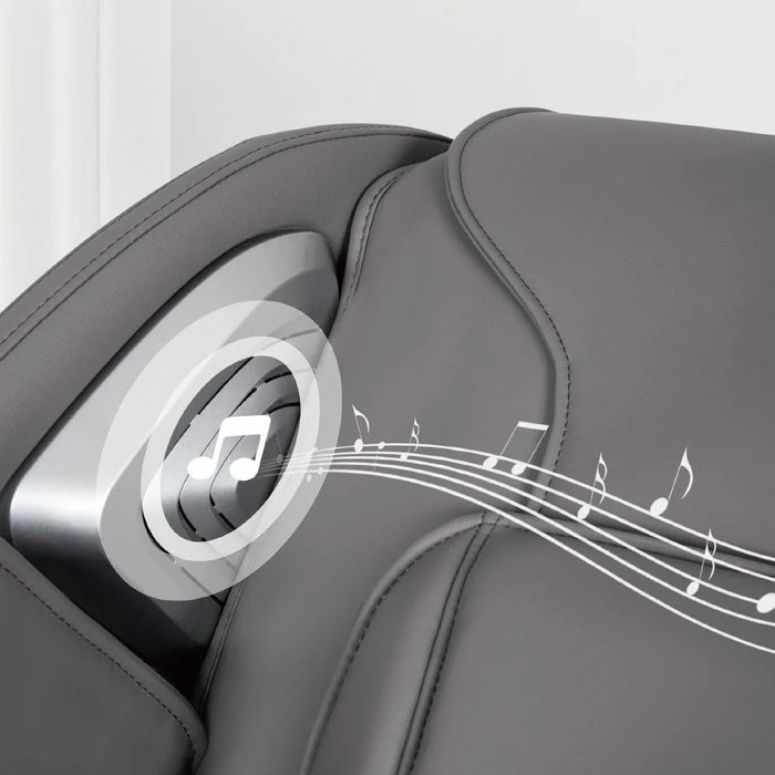 Miriad Massage Chair 3D Mechanish With Bluetooth And Voice Control-Black/Grey