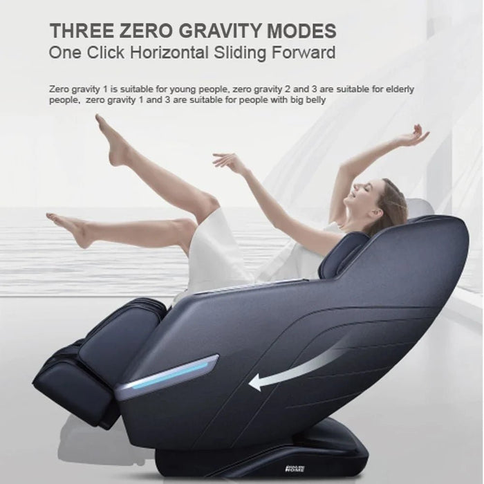Gettisburg Massage Chair 2D Mechanism with Bluetooth Audio System - Black - With 2-Year Warranty
