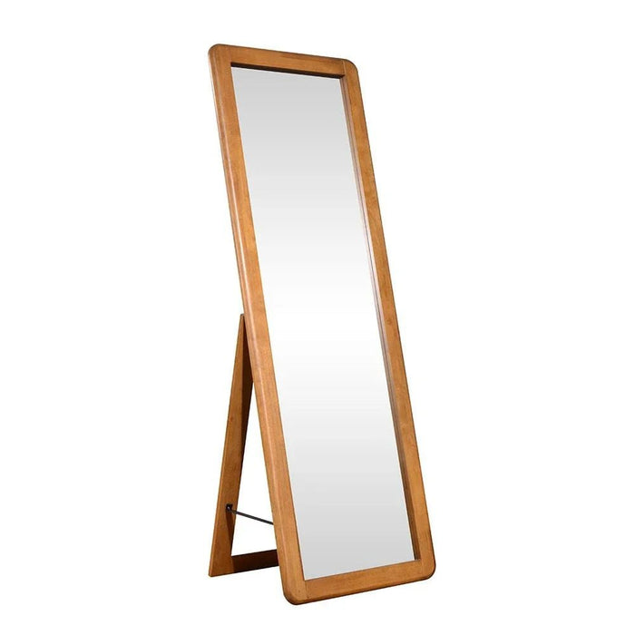 Rita Standing Mirror _ Oak _ With 2-Year Warranty