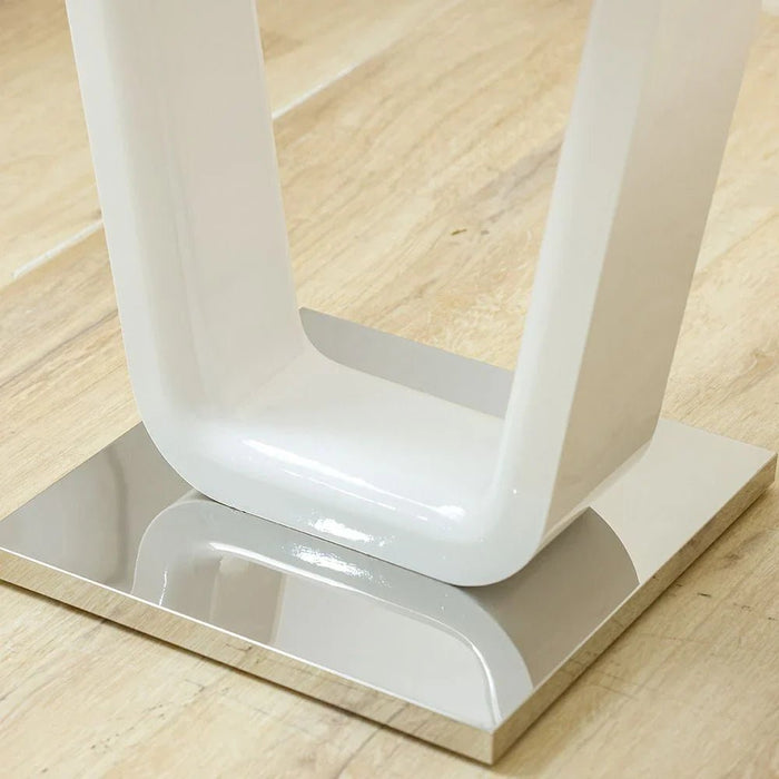 Salvador End Table-Black/White