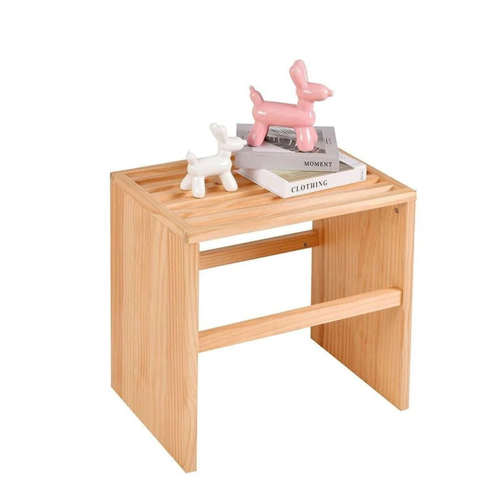Enoch End Table-Pine Natural-With 2-Year Warranty