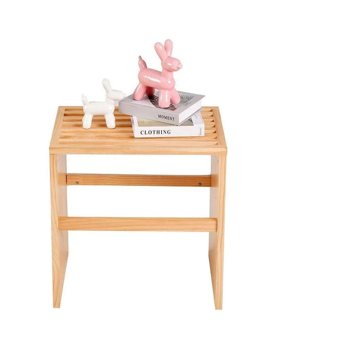 Enoch End Table-Pine Natural-With 2-Year Warranty