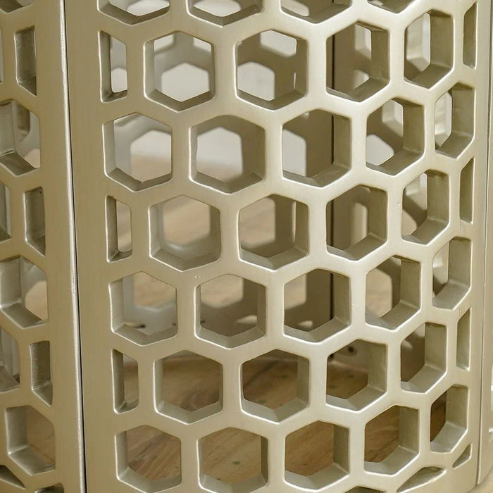 Bunbury End Table - Champagne Gold