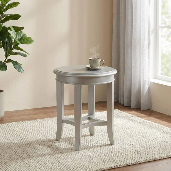 Busselton End Table-Silver