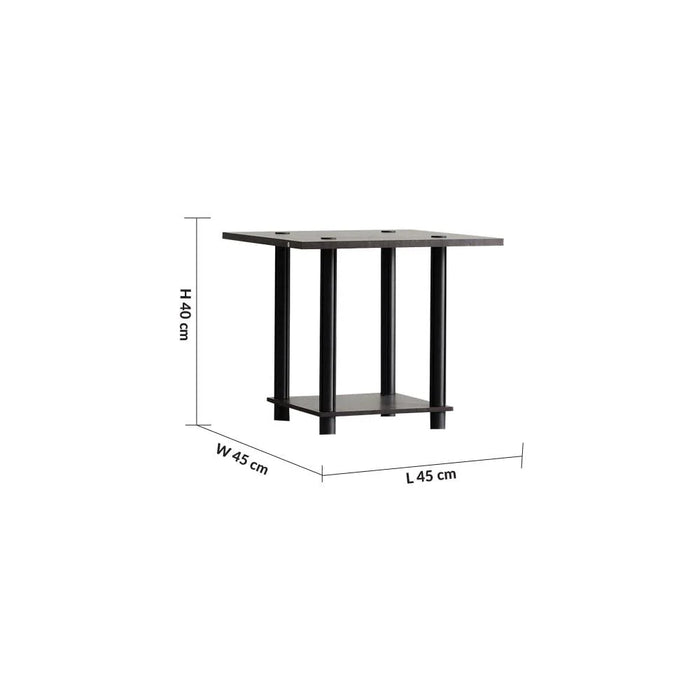 Torkay End Table - Wenge _ With 2-Year Warranty
