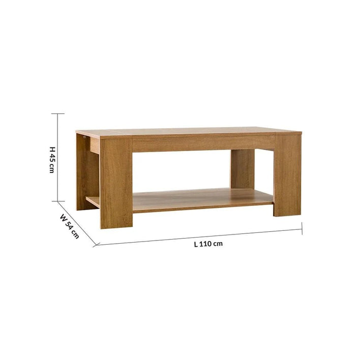 Kairo Coffee Table Ð Almond Ð With 2-Years Warranty