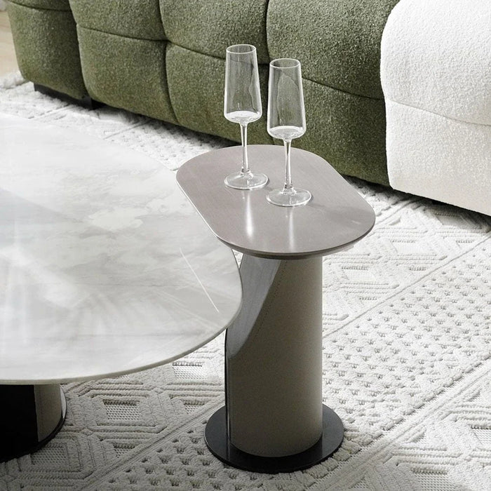 Escro Coffee Table + End Table Set-Marble-With 2-Year Warranty