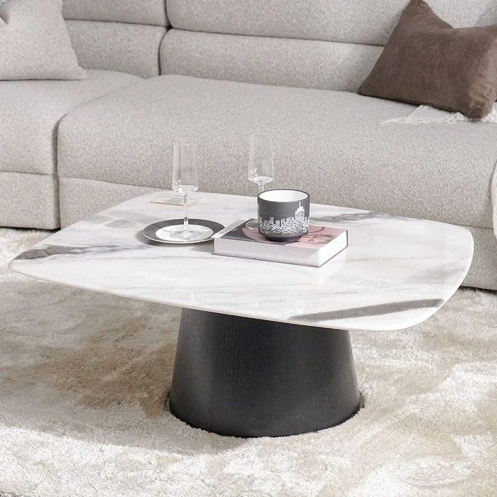 Solace Coffee Table + End Table Set-Marble-With 2-Year Warranty