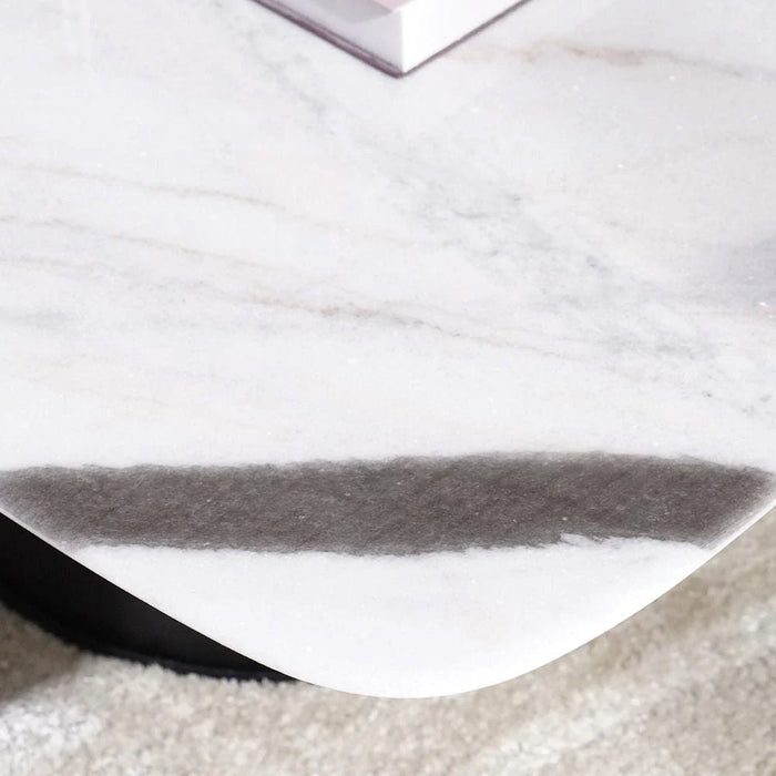 Solace Coffee Table + End Table Set-Marble-With 2-Year Warranty