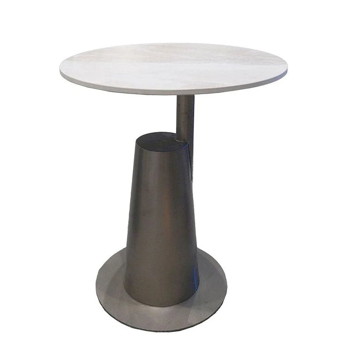 Lark Side Table - Grey/Gunmetal Black - With 2-Year Warranty