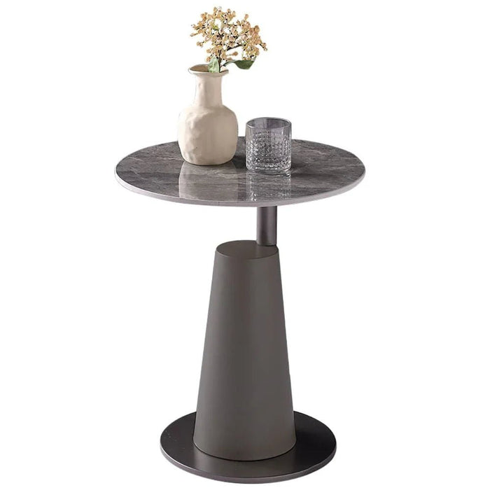 Lark Side Table - Grey/Gunmetal Black - With 2-Year Warranty