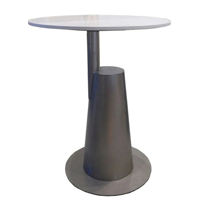 Lark Side Table - Grey/Gunmetal Black - With 2-Year Warranty