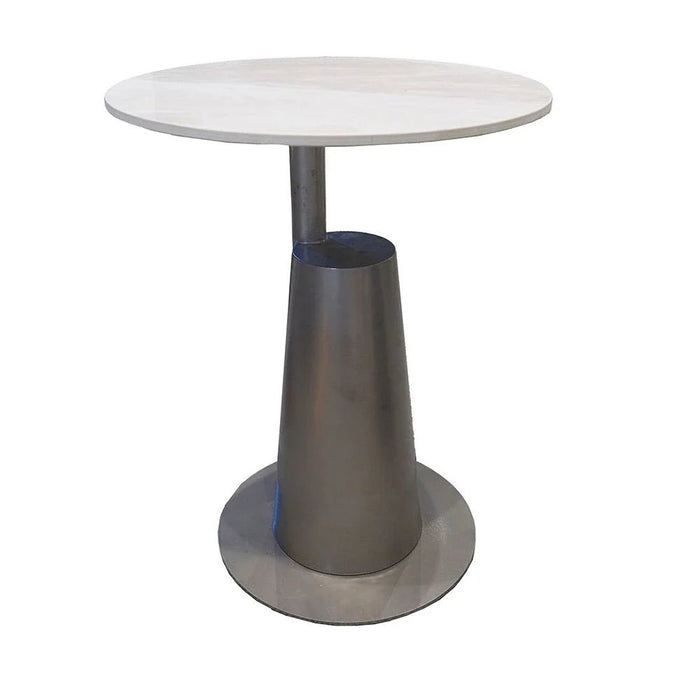 Lark Side Table - Grey/Gunmetal Black - With 2-Year Warranty