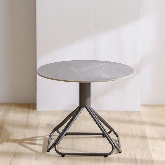Parker Coffee Table - Set of 2 - Ivory/Grey/Gunmetal Black - With 2-Year Warranty