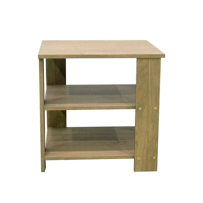 Athens End Table-Light Oak