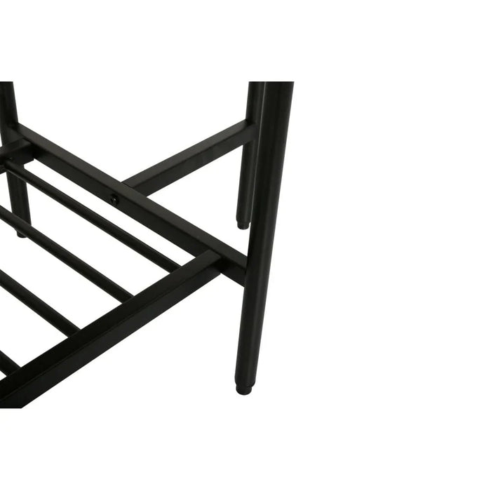 Jayde Side Table-Oak/Black