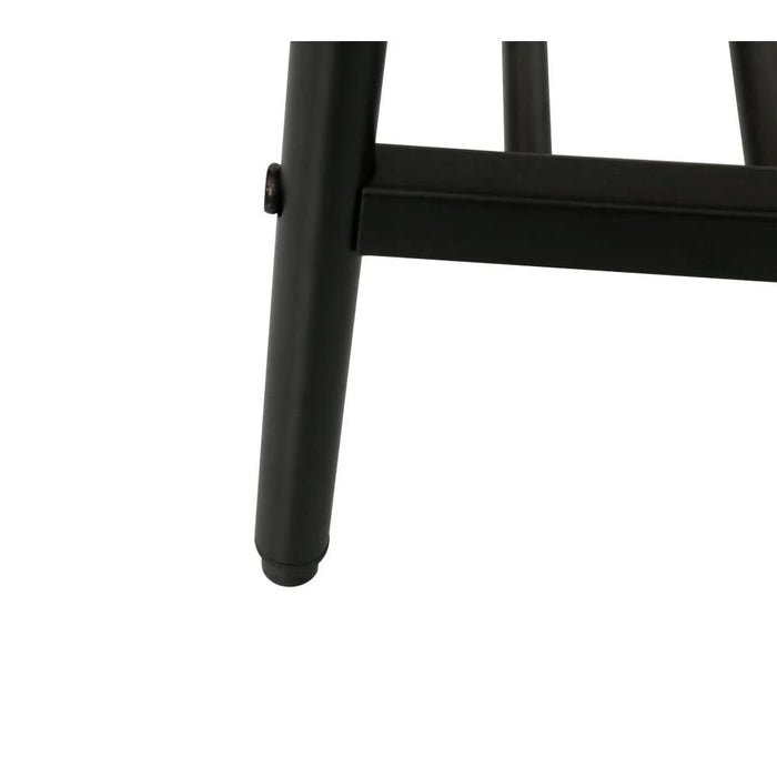Jayde Side Table-Oak/Black