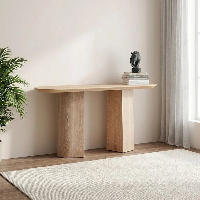 Kanso Console Table-Natural Oak