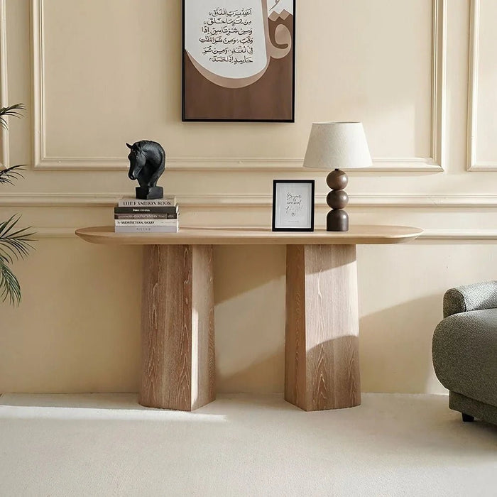 Kanso Console Table-Natural Oak