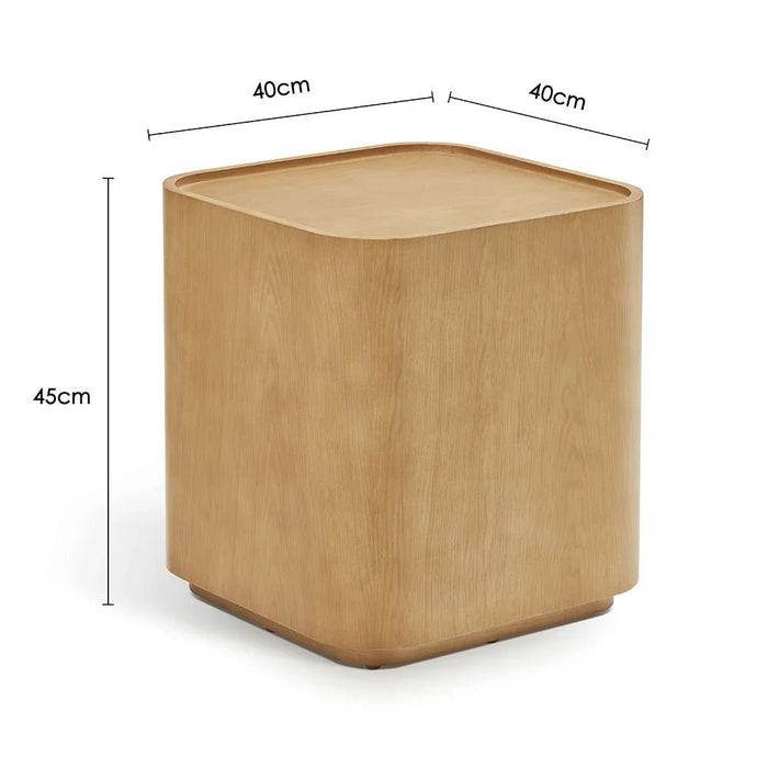 Nordomi Set of 2 Coffee and End Table Set - Natural Oak - With 2-Year Warranty