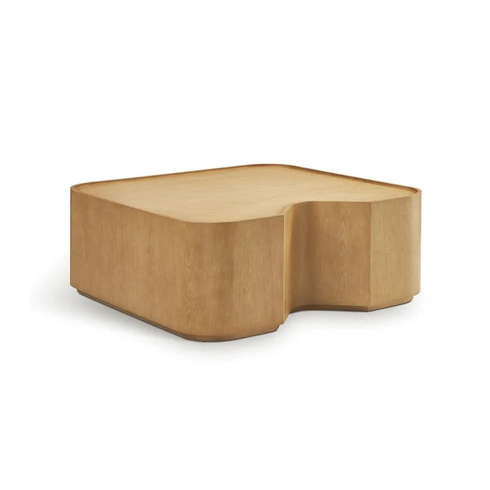 Nordomi Set of 2 Coffee and End Table Set - Natural Oak - With 2-Year Warranty