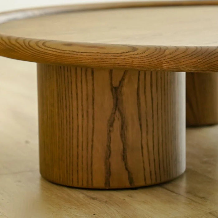 Oboro Wooden Coffee Table - Walnut - With 2-Year Warranty