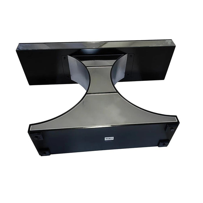 Nexxus Console Table - Silver/Black - With 2-Year Warranty