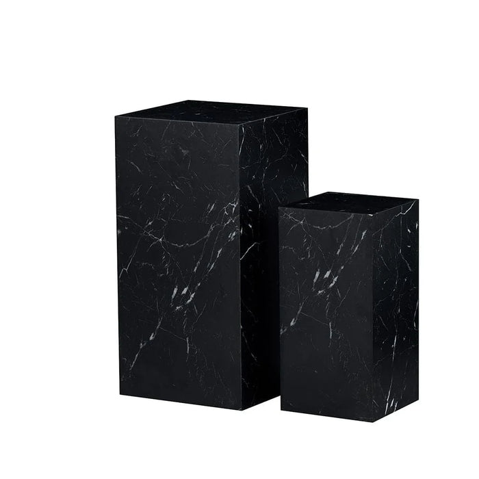 Glennis Set of 2 End Tables - Black