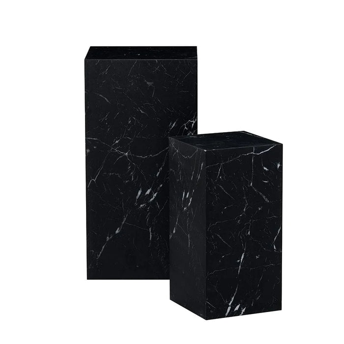 Glennis Set of 2 End Tables - Black