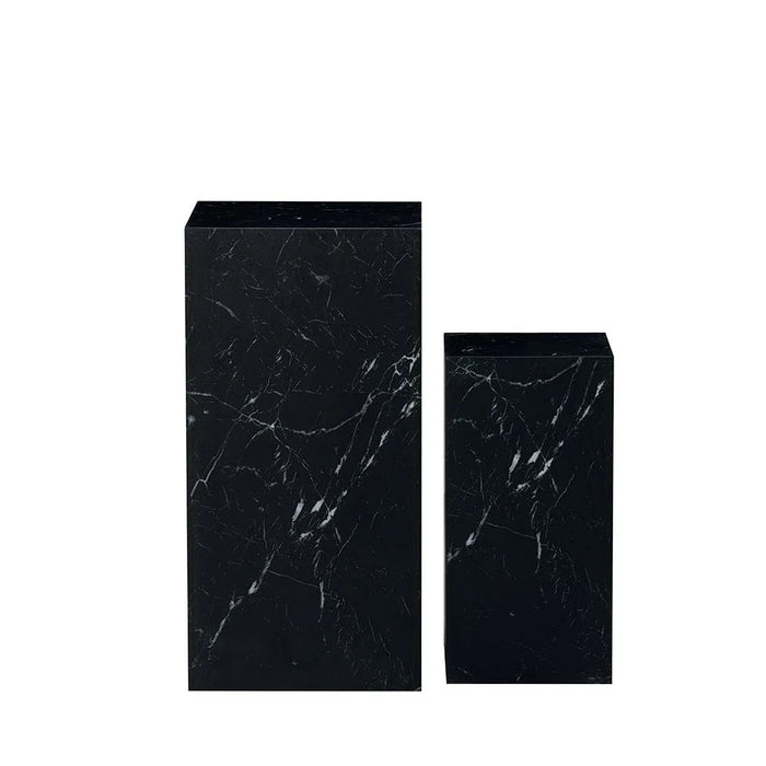Glennis Set of 2 End Tables - Black