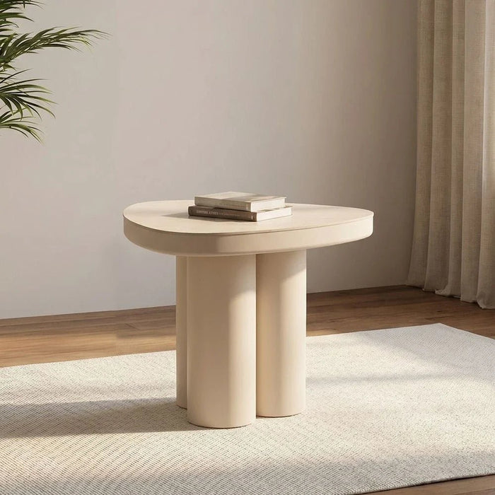 Scandi End Table -Beige