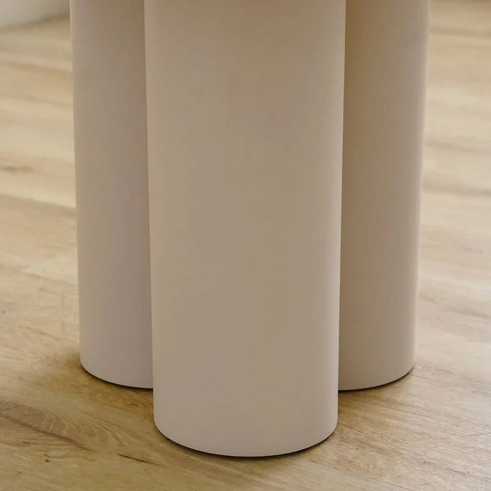 Scandi End Table -Beige