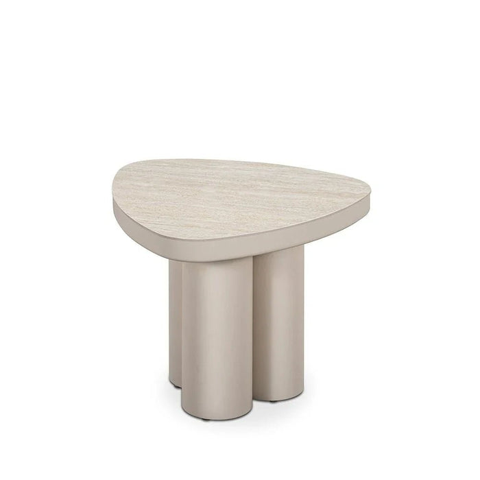 Scandi End Table -Beige