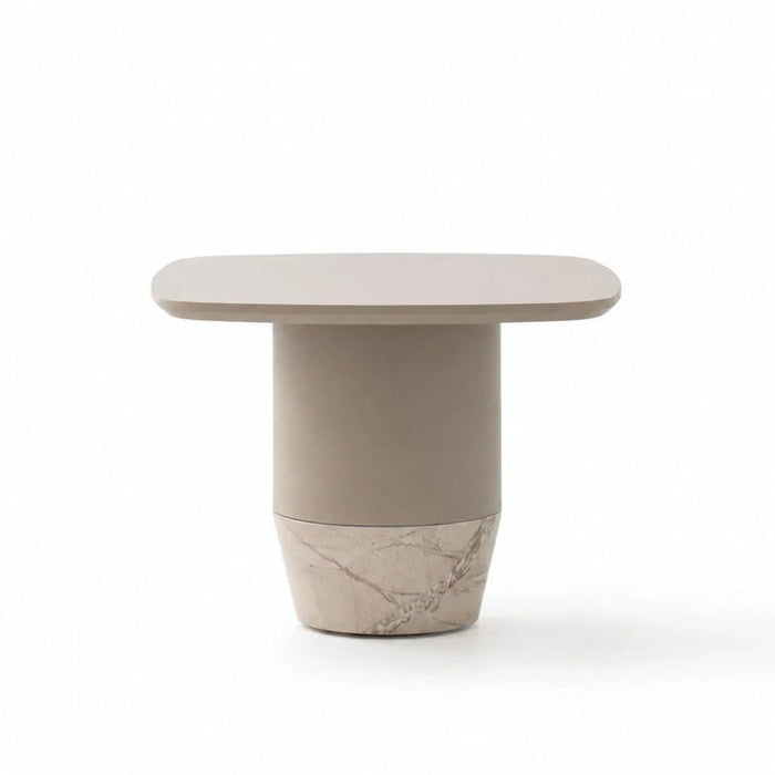 Cayman Side Table - Grey/Black
