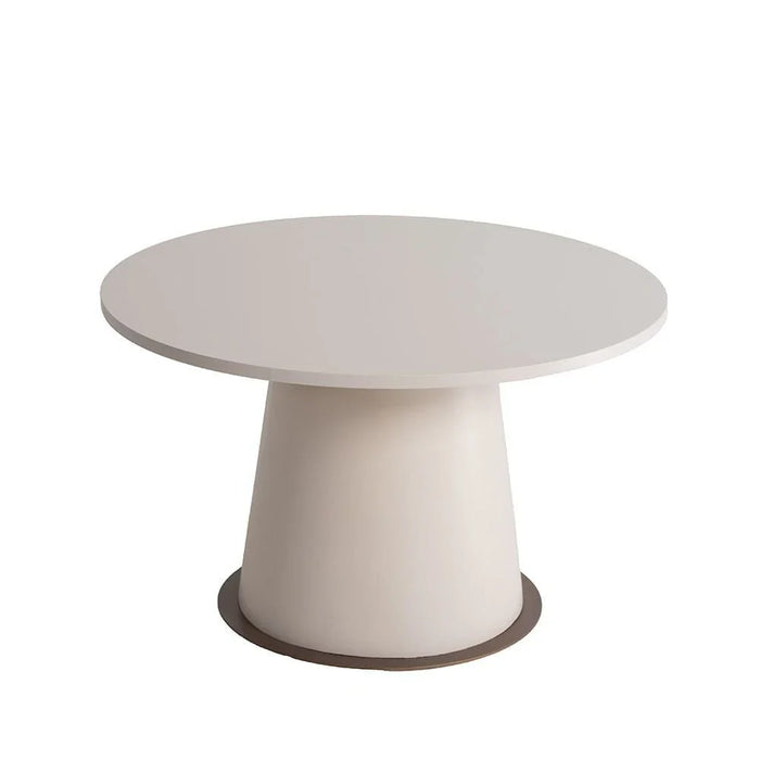 New Alhamra Set of 2 RoundCoffee Table - White/Green/Beige