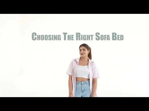 Flare 2-Seater Fabric Sofa Bed-Dusty Pink-With 2-Year Warranty
