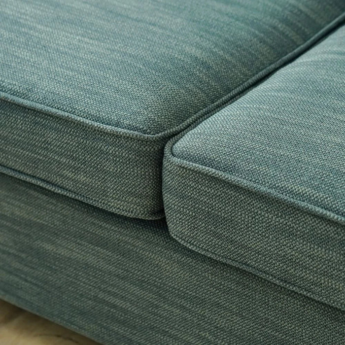 Synergy Fabric Sofa With Pull Out Bed-Green