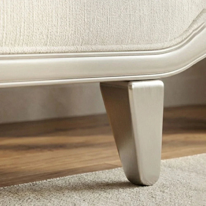 Bunbury 3 Seater Fabric Sofa-Beige